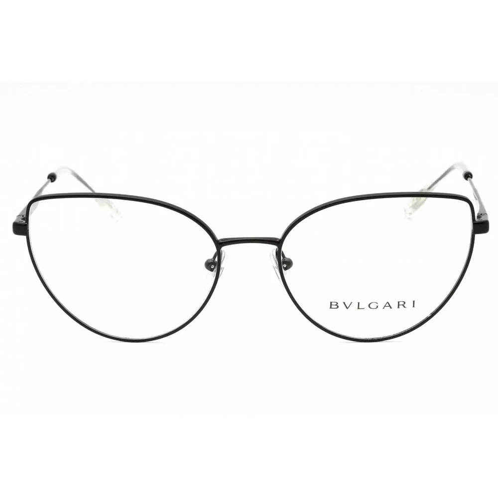 NWT Bvlgari BV2241 Black Cat Eye 55mm Eyeglasses